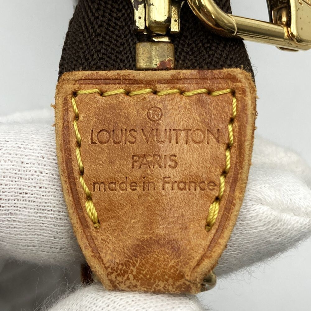 LOUIS VUITTON Brown Monogram Pochette Pouch - Picture 8 of 9